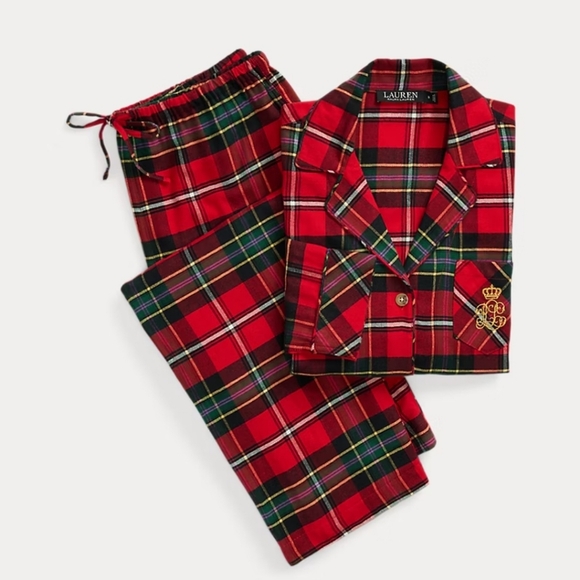 Ralph Lauren Other - Ralph Lauren Plaid Herringbone Twill Sleep Set Size XL